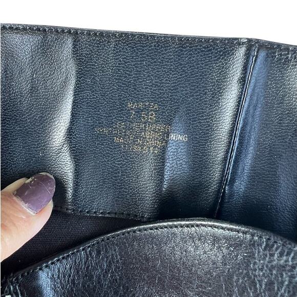 Ralph Lauren Tall Black Leather Boots - Size 7.5 - Picture 6 of 10